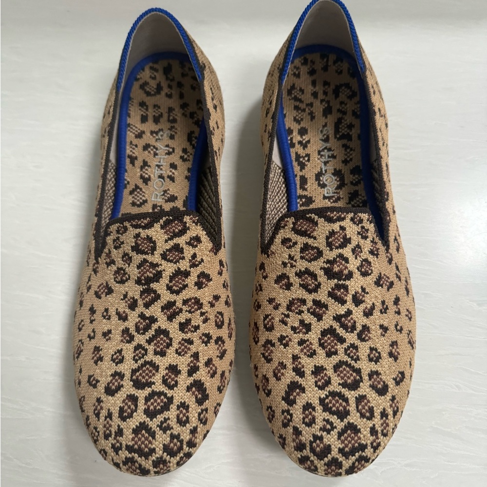 Cheetah Rothy’s Loafers - Picture 2 of 3